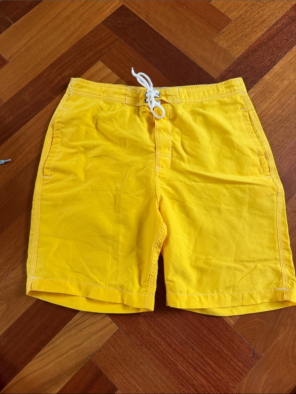 Trunks Surf & Swim Men's Yellow Swim Shorts